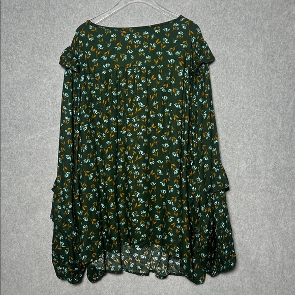 Sonoma Womens Goods For Life Long Sleeve Ruffle Peasant Top NWT 5X - Picture 6 of 6